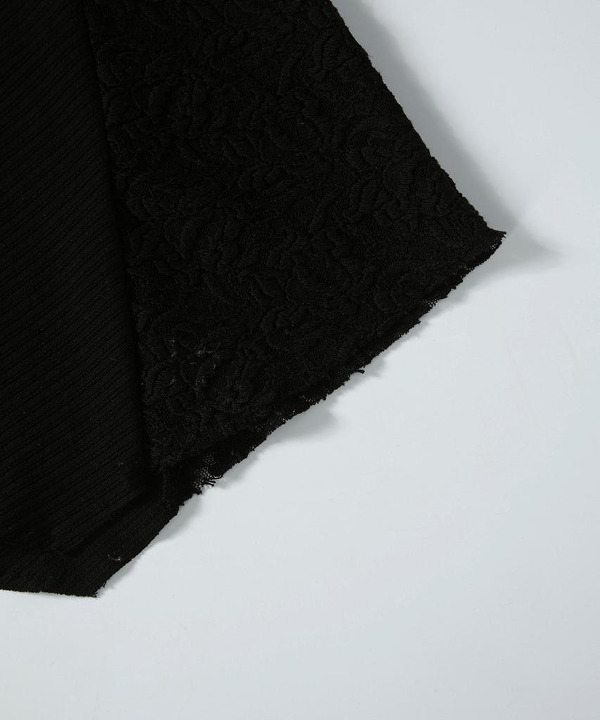 Aejeuon Petal Sleeveless / Black