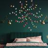 Butterfly Wall Decor Flash Paper Butterfly Birthday Decorations Butterfly Party Decorations Cake Decorations Removable Stickers