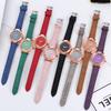 Watches for Women Ladies Watch Round Rhinestone Star Sky Pink Leisure Fashion Trend Frosted Belt Vintage Quartz Wristwatch