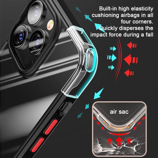 

Transparent Phone Case Soft Cover Resistant Shockproof Cell Perfect Fit Elastic Phone Protective For Iphone 15 For iphone 15 Promax чёрный
