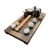 Jiakangming Automatic Large Tea Tray & Tea Set with Integrated Kettle