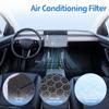HEPA Air Filter for Model Y 2020–2025 Model 3 2016-2026 Cabin Air Filter with Activated Carbon 4 Stage Filtration Structure