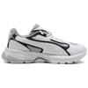 Puma Velophasis 002 Comfortable Stylish Non-Slip Durable Low-Top Running Shoes Unisex Sneaker White Black 395359-01