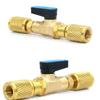 Corrosions Resistant Brass Water Connector Featuring Integrated Valves Switches For Quick Shutoff