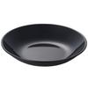 Nagao Unbreakable Black Round Plate, Deep Dish, 20cm, Made In Japan, SP-115B