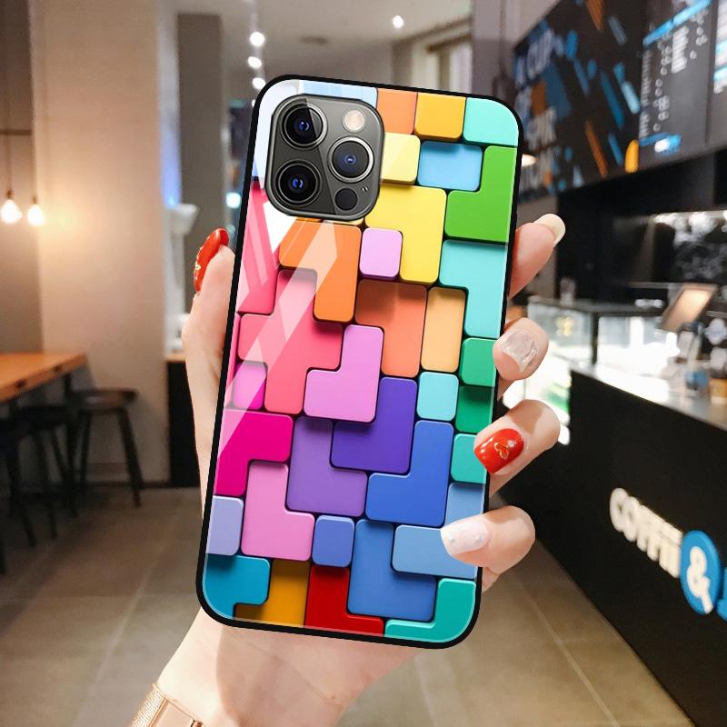 Купить Чехлы для телефона из закаленного стекла для iPhone 11 Samsung ...