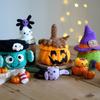 Halloween Crochet Set Knitting Supplies Beginner Crochet Set for Kid Adult, with Step-by-Step Video Tutorial Instruction