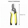Electrician Multifunction Wire Stripping Pliers With High-Carbon Steel For Home Repair And Cable Cutting