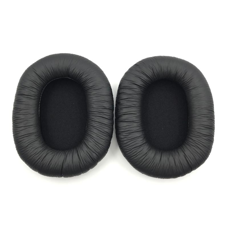 Leather Cloth Earpads for MDR-7506 7510 7520 CD900ST Earphone Memory Foam Earcups Breathable Ear Cushions