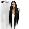 Noble HD Transparent 9X6 Lace Straight Wig 38 Inch Baby Hair Lace Wig For Women Black Color Pre Plucked Pre Cut Glueless Wigs