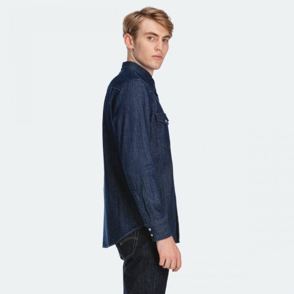 Levi S Men S weStern Denim Shirt  baStow   85744 0000 