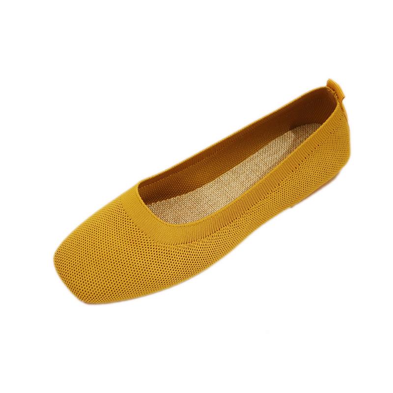 Women's Spring 2022 Knitted Slip-On Flat Loafers