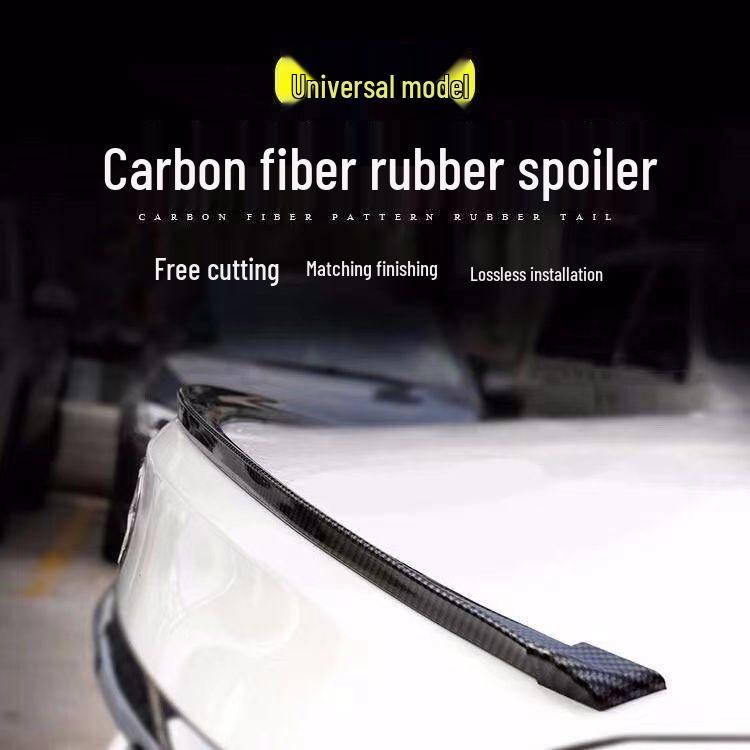 Universal No-Drill Rear Spoiler Wing Air Deflector