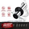 Car Air Horn Classical  for Ford Model T Style Old School Chrome OOGA Air Horn Antique Classic Old 12V 110DB Car Air Horn Chrome
