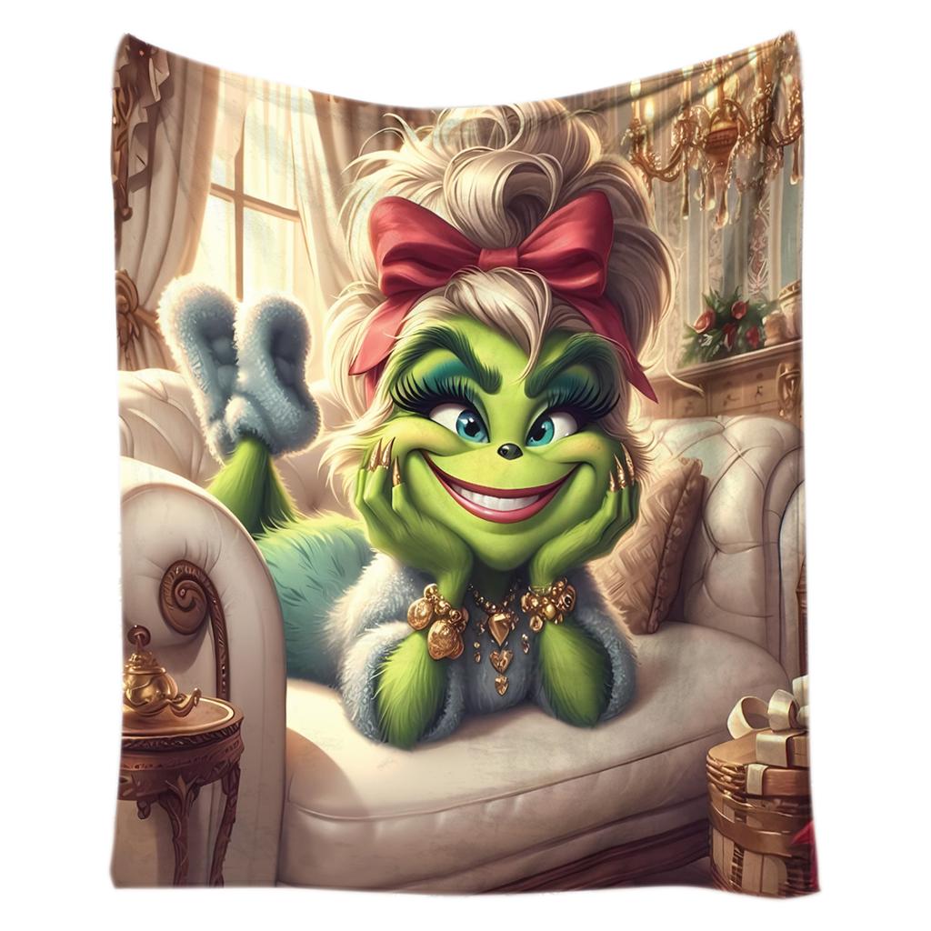 130*150cm Greentown Flannel Blanket