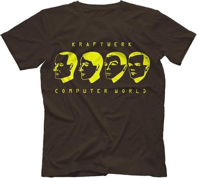 NEW Kraftwerk Computer World Black All Size  OM483 Unisex T-Shirt