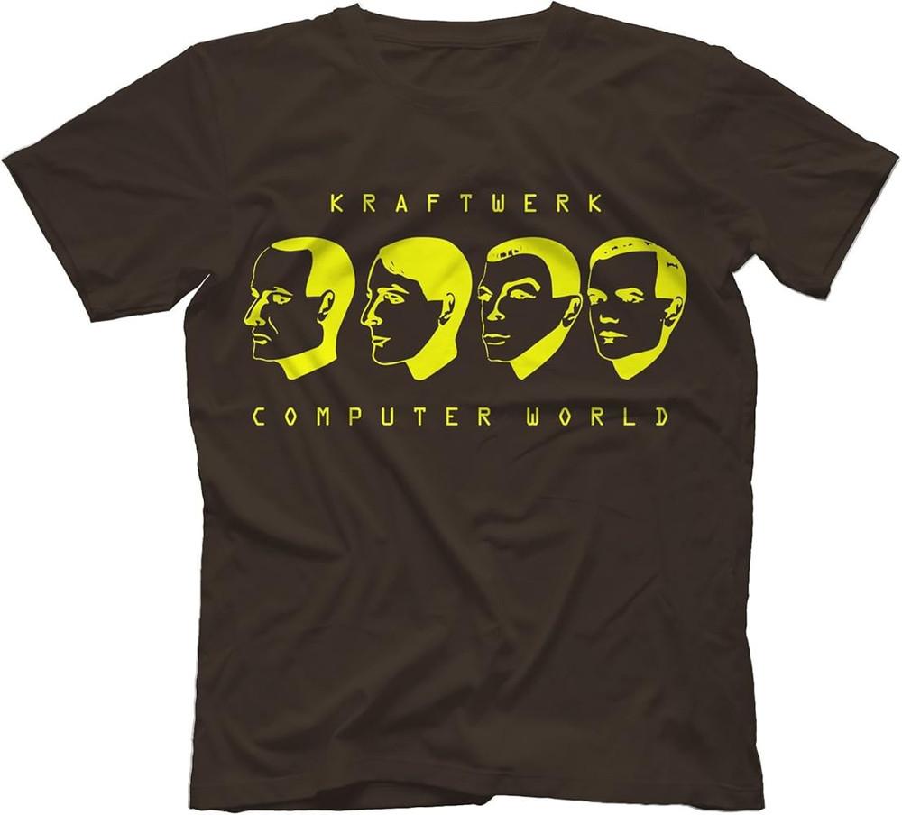 NEW Kraftwerk Computer World Black All Size  OM483 Unisex T-Shirt XL