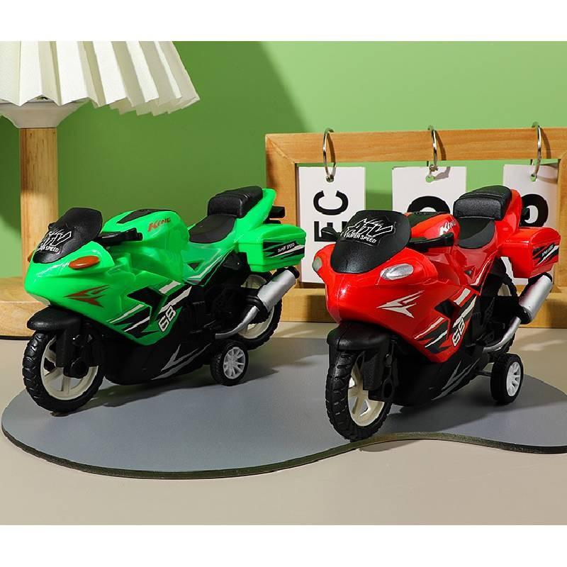 Simulation Motorrad Polizei Kinder Spielzeugauto Modell Für Kind Spielen Draußen