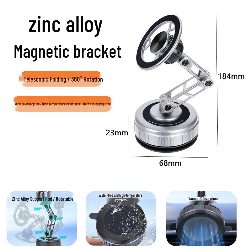 

Retractable Rotating Magnetic Car Phone Holder