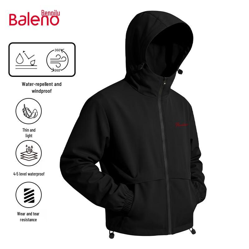 Baleno Men's Outdoor Waterproof Tear-Resistant Jacket