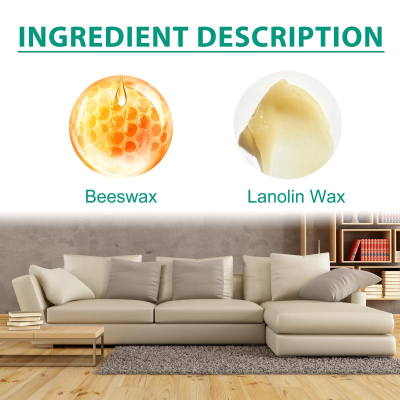Leather Sofa Repair Cream Sofa Scratch Cracks Paint Repair Polishing Decontamination Maintenance Refurbishment Leather Care Wax