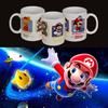 Mug en céramique - Super Mario - Vintage - 325 ml - Compatible lave-vaisselle - Cylindrique