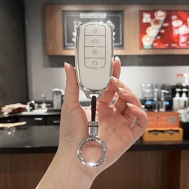 Chery Car Key Case for Tiggo 8/7 Plus, Arrizo 5, Omoda, Jetour, Little Ant