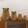 Lovely Capybara Plush Toys Kawaii Capibara Plushie Pillow Stuffed Soft Animal Doll Capybara Toy Pendant Toy Gift