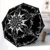 1pc Mystic Symbolism Automatic Umbrella - 8-Rib Foldable Design, Outdoor Adventures, and Family Celebrations Yy250829039