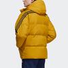 Adidas Puffy Down Jacket with Hood Men Outerwear Yellow H20757