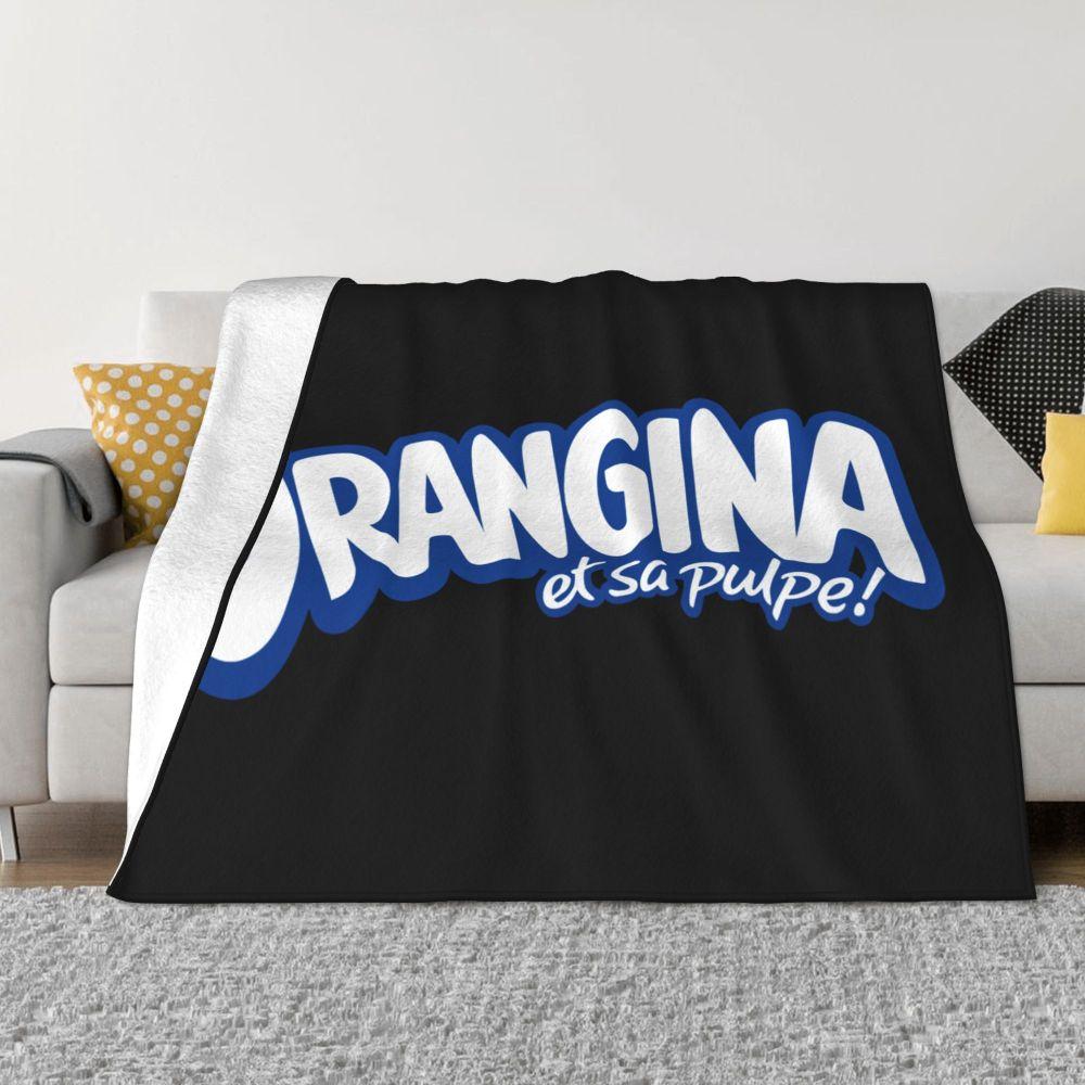 

NEW Orangina Blankets and Throws Super Soft Thermal Indoor Outdoor Blanket for Living Room Bedroom Travel 30x40in