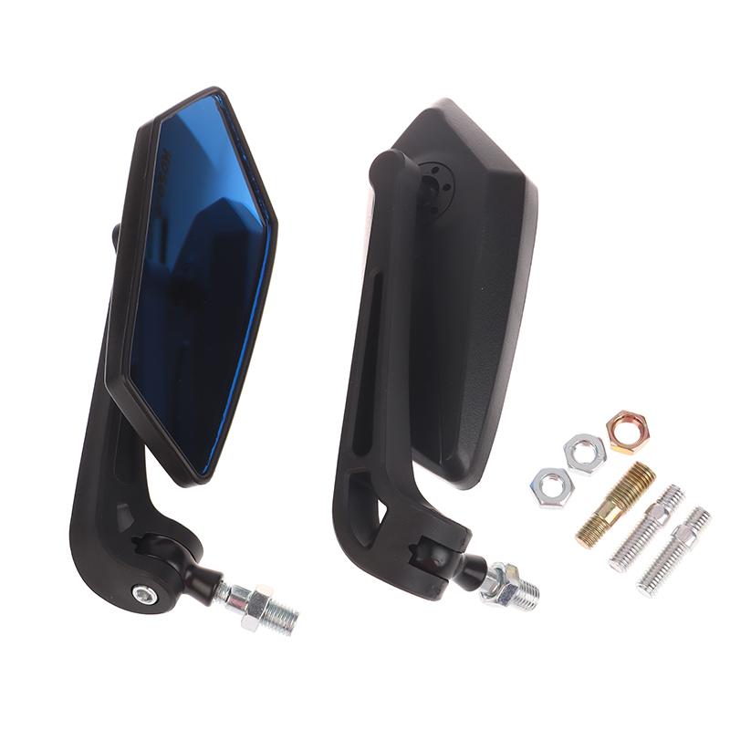 1 Set Abs Plastic Moto Accessories Motorcycle E-Bike Rearview Mirrors Scooter Electrombile Back Side Mirror 8Mm 10Mm