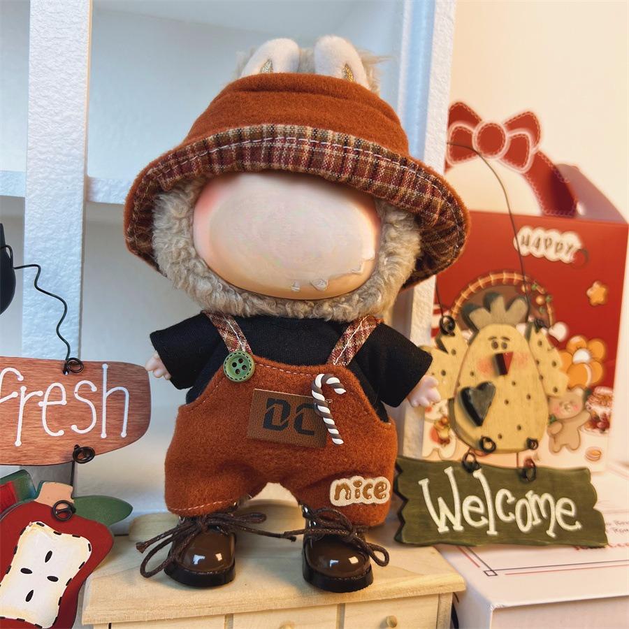 Nadaje się tylko dla 17cm Labubu Cloth, lalek winylowych, pluszaków i innych ubrań do noszenia