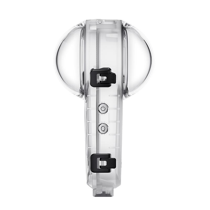 Quick Release Mount Invisible Diving Case for Insta360 X4 Water-proof Case 50M Depth With Silicone Lens Cap for Insta360 X4