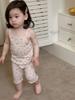 Adorable Summer Baby Dress Set Lightweight Sleeveless Floral Outfit For Girls