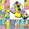 Hülle für OPPO A80 A18 A16 A40 A17 A15 A38 A78 A79 A54 A57 A12 A60 5G 4G Handyhülle S-SpongeBob-Liebhaber S-SpongeBob-Anime
