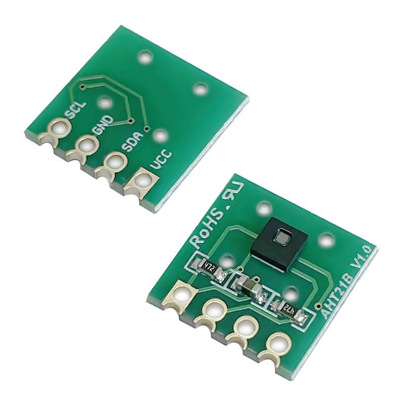 AHT21B Digital Temp & Humidity Sensor Module with I2C and Strong Anti-interference