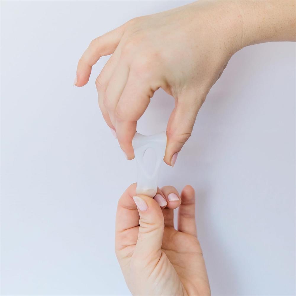 5 Pairs Gel Toe Spacers Big Toe Separators for Bunion Overlapping Toes Hammer Toe Straightener Toe Spreaders for Toe Relaxation