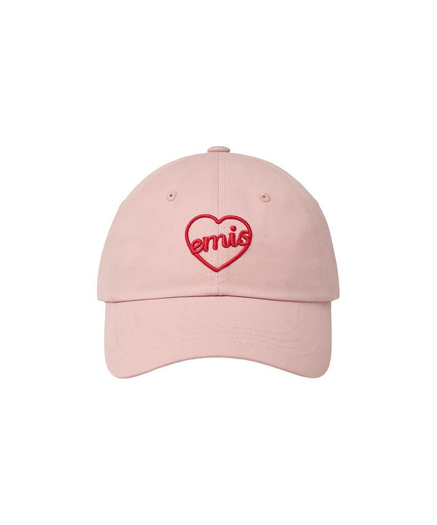 Imiseu Heart Ball Cap-Pink
