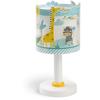 Lampe de chevet - DALBER - My Little Jungle - Motif animaux - 30 cm - Multicolore - E14