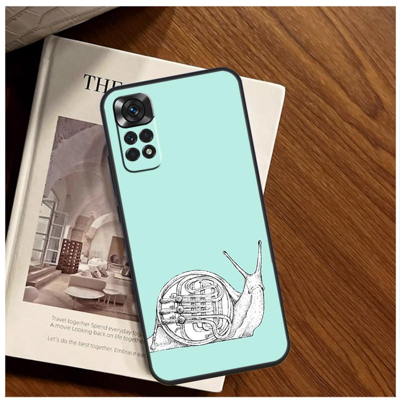 

Cartoon Animal Snail Case For Xiaomi Redmi Note 12 10 9 11 13 Pro Plus 12S 10S 11S 9S Redmi 13C 10C 9C 12C Cover Redmi 9C