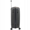 Duża walizka podróżna ciemnoszara lekka i wytrzymała walizka na kółkach do samolotu 106l wowbag 7900 l dark grey