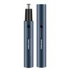 Electric Nose Hair Trimmer Aluminum Tube Body Arched Cutter Head USB Rechargeable with Eyebrow