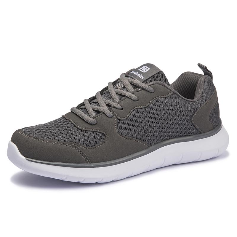 NIDENGBAO Men Casual Shoes New Thick Comfortable Men Mesh Shoes Outdoor Walking Footwear Lightweight Men Sneakers Big Size 49 50