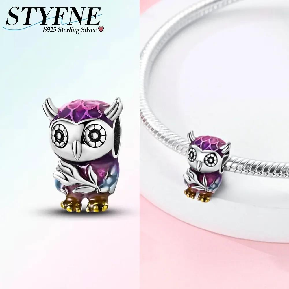 Copper Bear Elephant Penguin Owl Rabbit Monkey Charm Fit Original Bracelet Fit Diy Jewelry Accessories Beads