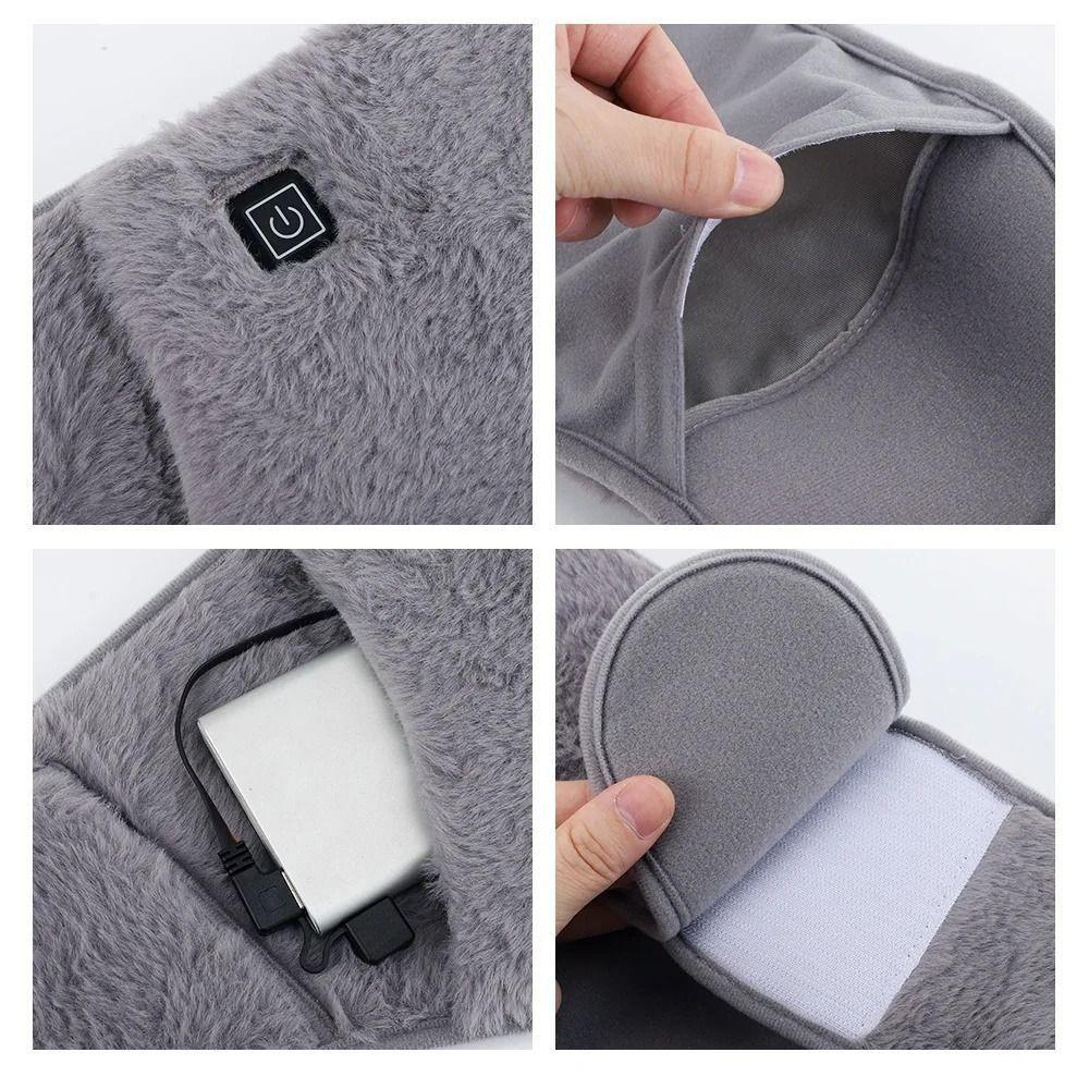 Low-Voltage USB Charging Electric Heated Waist Warmer Heating Pad Home Office Outdoor Trips