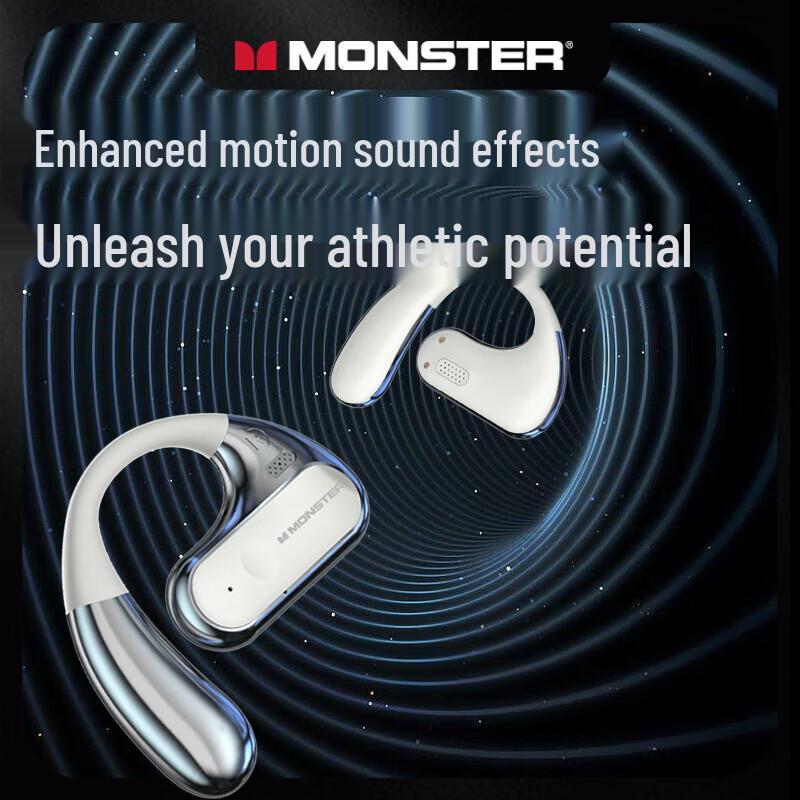 Monster AC320 Open-Ear Sport Bluetooth Earphones