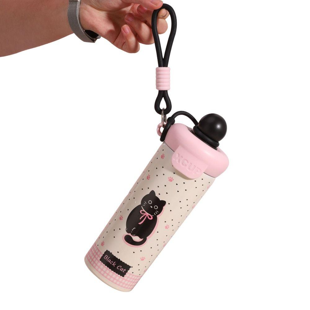 316 Stainless Steel Thermos Bottle 600ml Vacuum Flask Cold Beverages Cups  for Student Children