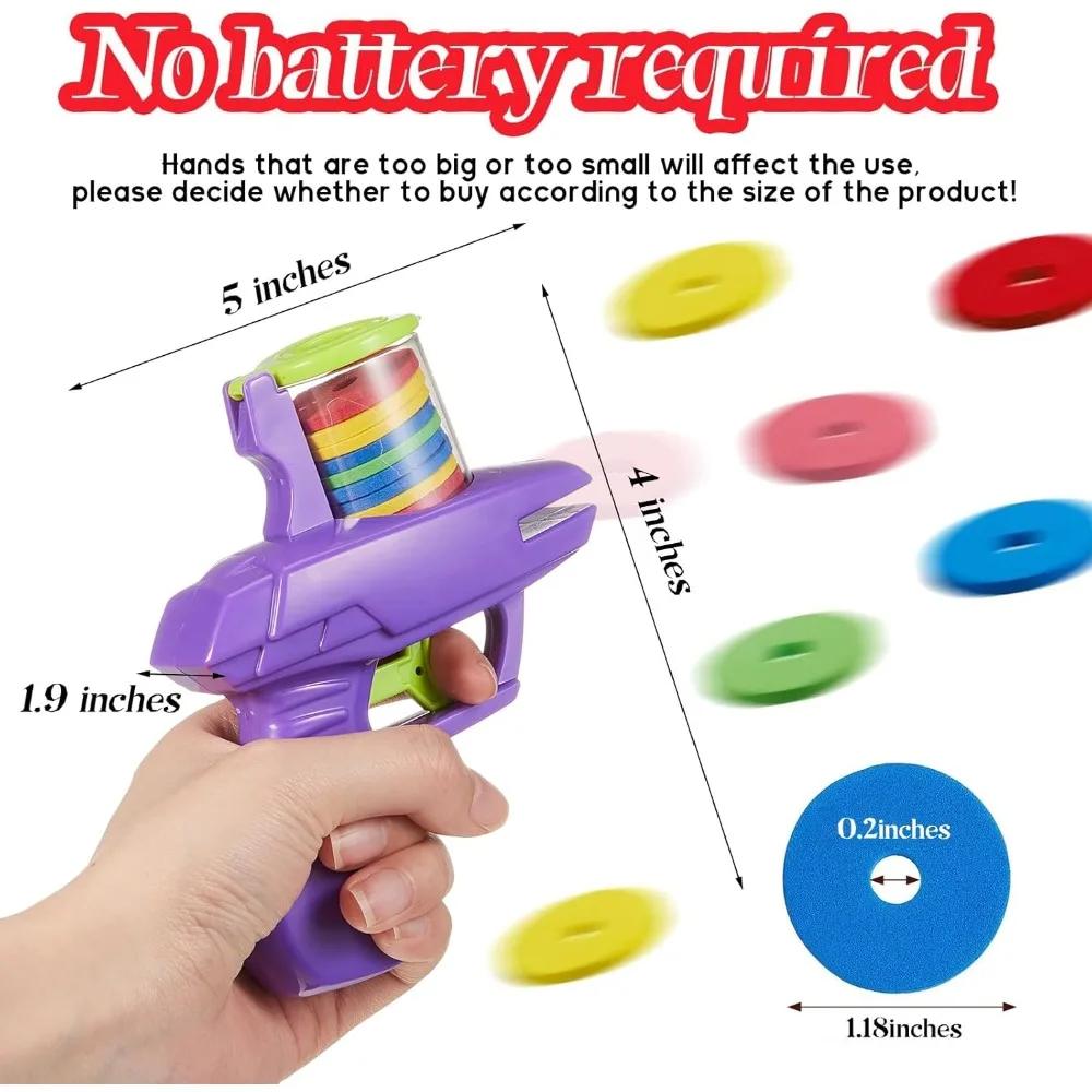 Εκτοξευτής Δίσκου Αφρού Ιπτάμενος Δίσκος Χειρός Σκοπευτής Παιχνίδι Σκοποβολής Εσωτερικού Χώρου Παιχνίδι Εξωτερικού Χώρου για Γάτα Παιχνίδι Γάτας