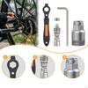 Bike Crank Puller Removal Tools Repair Kit Bicycle Bottom Bracket Remover Arm